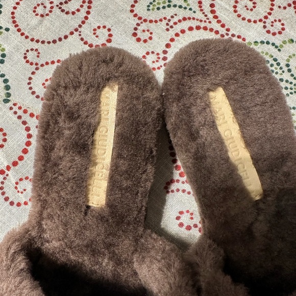 New Mari Guidicelli shearling sandals size 36 - Picture 5 of 6